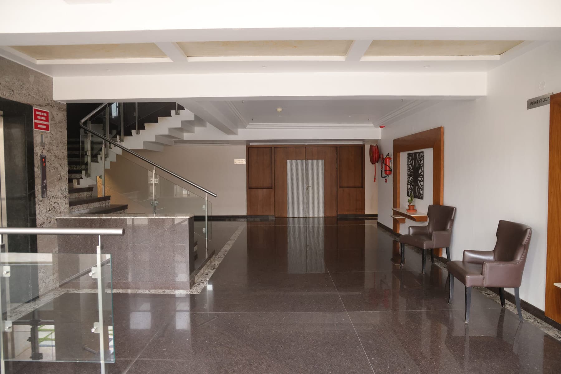 The lobby at Hotel Grand Star